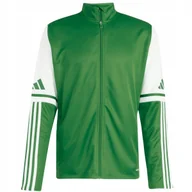 Bluzy męskie - Bluza męska adidas Squadra 25 Training zielono-biała JP3162 L - miniaturka - grafika 1