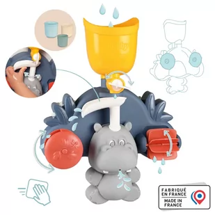 Smoby Little Smoby Hipopotam do kąpieli - Zabawki interaktywne dla dzieci - miniaturka - grafika 3