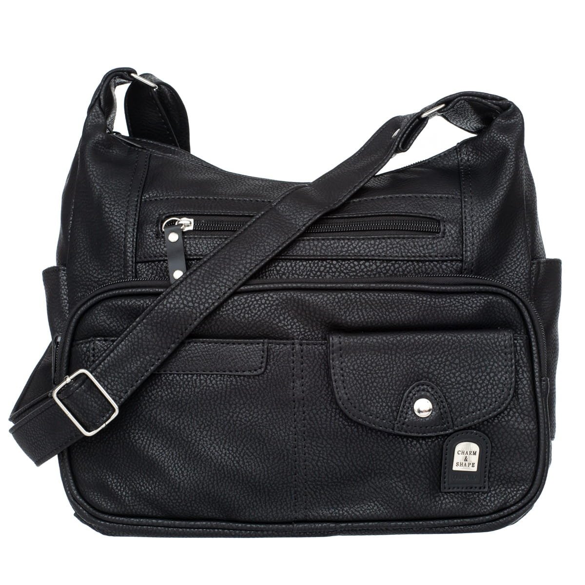 Średnia Torebka Damska Charm&Shape na ramię Czarna