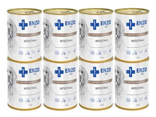 ENZO VET Intestinal dieta z chorobami przewodu pokarmowego z jagnięciną dla psów 8x400g - Mokra karma dla psów - miniaturka - grafika 1