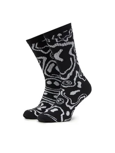 Volcom Skarpety Wysokie Męskie D6312503 Czarny - Skarpetki męskie - miniaturka - grafika 1