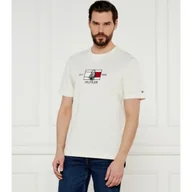 Koszulki męskie - Tommy Hilfiger T-shirt Regular Fit - miniaturka - grafika 1