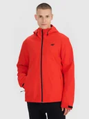 Kurtki męskie - 4F Kurtka przejściowa membrana 5000 męska - czerwona 3XL - miniaturka - grafika 1