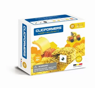 Klocki CLICFORMERS Craft set żółty 25el 807002 - Klocki - miniaturka - grafika 1