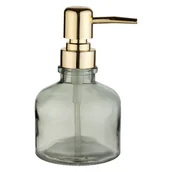 Mydelniczki i dozowniki mydła - Jasnozielony szklany dozownik do mydła Wenko Atessa - miniaturka - grafika 1