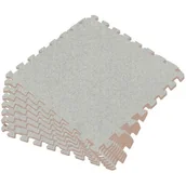 Maty piankowe - Mata piankowa puzzle dywan 180 x 120 cm Massido 6szt. beżowa - miniaturka - grafika 1
