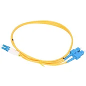 Kable miedziane - ExtraLink PATCHCORD LC/UPC-SC/UPC MM OM3 DUPLEX 3.0MM 1M EX.9298 - miniaturka - grafika 1