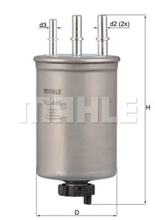 Filtr paliwa Mahle KL 446 - Filtry paliwa - miniaturka - grafika 1