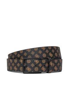 Guess Pasek Męski Micro Peony Eco Belts BM7793 P4135 Brązowy - Paski - miniaturka - grafika 1