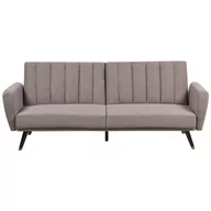 Sofy i kanapy - Sofa rozkładana jasnobrązowa VIMMERBY - miniaturka - grafika 1