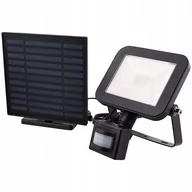 Lampy ogrodowe - Reflektor solarny halogen LED z czujnikiem ruchu 700 lm IP44 12x15,7x5,9 cm - miniaturka - grafika 1