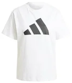 Koszulki i topy damskie - adidas Damska koszulka z grafiką PWR 3, XS biała - miniaturka - grafika 1