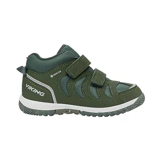 Buty dla chłopców - viking Cascade Mid GTX, Pine, 35, sosna, 35 EU - grafika 1