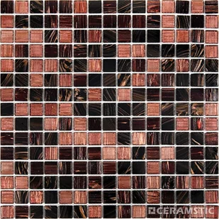 Ceramstic Uniwersalna Mozaika 30x30 Czarny MS-23 - Płytki ceramiczne - miniaturka - grafika 2