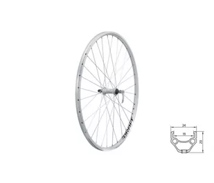 Kellys Koło rowerowe przednie kellys draft f 28/29" srebrny - Koła rowerowe - miniaturka - grafika 1