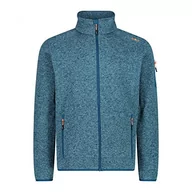 Kurtki męskie - CMP męska kurtka Knit-Tech Deep Lake-Biały, 60 - miniaturka - grafika 1