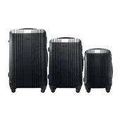 Walizki - Zestaw walizek Wings Kestrel, 3 szt., ciemnoszare - miniaturka - grafika 1