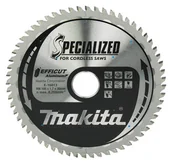 Tarcze do pił - Makita E-16813 piła tarczowa do cięcia aluminium 185x30 mm 60 zębów Efficut T.C.T - miniaturka - grafika 1