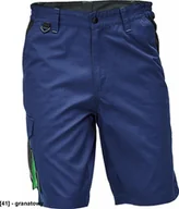 Odzież robocza - CERVA CREMORNE szorty - męskie szorty robocze, wytrzymała tkanina bawełnianiana, 60% bawełna, 40% poliester. 230 g/m2 - granatowy 48 - miniaturka - grafika 1
