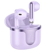 Słuchawki - HOCO słuchawki bezprzewodowe TWS EQ7 fioletowe - miniaturka - grafika 1