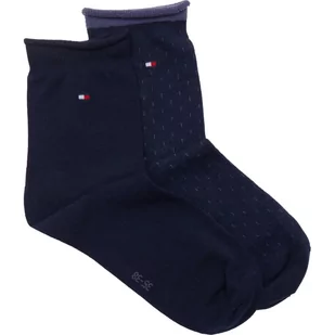 Tommy Hilfiger Skarpety 2-pack SHORT DROPPED ROLL TOP - Skarpetki damskie - miniaturka - grafika 1