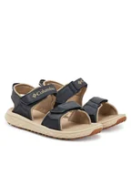 Sandały męskie - Columbia Sandały Konos Hiker 2-Strap 2121561 Czarny - miniaturka - grafika 1