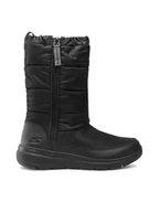 Śniegowce damskie - Skechers Śniegowce Glacial Ultra 144171/BBK Czarny - miniaturka - grafika 1