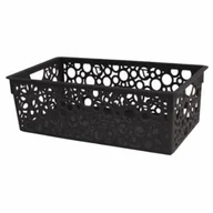 Pudła i pojemniki do przechowywania - Koszyk koła średni 3,2 l czarny - miniaturka - grafika 1