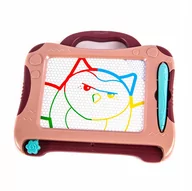 Tablice dla dzieci - Znikopis Kolorowa Tablica Do Rysowania Edukacyjna - miniaturka - grafika 1