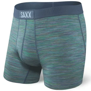 Bokserki męskie szybkoschnące SAXX VIBE Boxer Brief kosmiczny melanż - zielone - Majtki męskie - miniaturka - grafika 1