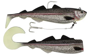 Westin Crazy Daisy gumowa ryba 23 cm-300G 400G, gumowa ryba zmontowany na gotowo z główka jigowa i Stinger (Angst haki z Drilling/27 cm), przynęty dla dorch i halibuta. dorsz przynęta, halibuta przynę MM2670 (MM26706) - Przynęty - miniaturka - grafika 1