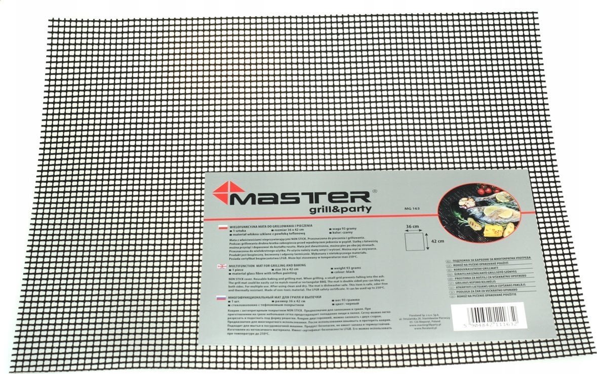XXX_Mastergrill Master Grill & Party MASTER GRILL SIATKA DO PIECZENIA I GRILLOWANIA 36x42cm