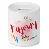 Skarbonki - Dla Katolika Skarbonka na Urodziny Na Prezent z Nadrukiem ze Zdjęciem + Opakowanie na prezent (wzór 03) - miniaturka - grafika 1