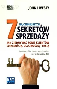 7 najcenniejszych sekretów sprzedaży - Zarządzanie - miniaturka - grafika 1