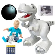 Roboty dla dzieci - Dinozaur Robot Interaktywny Tańczy Świeci +baterie N38z - miniaturka - grafika 1