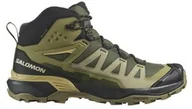 Buty trekkingowe damskie - Buty Salomon X Ultra 360 Mid GTX Olive Night - miniaturka - grafika 1