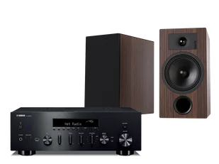 Yamaha R-N600A (czarny) + Tesi 3 (mokka) - Zestawy stereo - miniaturka - grafika 1