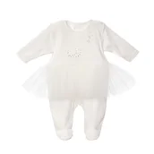 Pajacyki dla niemowląt - BGL-36731I Pajac Karmen, ecru 68 - miniaturka - grafika 1