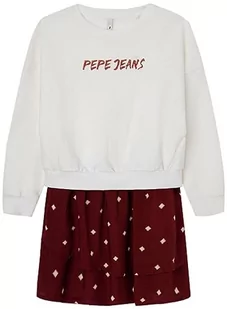 Pepe Jeans Sukienka dziewczęca Saidi, Wielobarwny (Multi), 16 lat - Sukienki - miniaturka - grafika 1