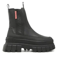 Botki damskie - Sztyblety Palladium Revolt Chelsea Rangr 98356-001-M Czarny - miniaturka - grafika 1