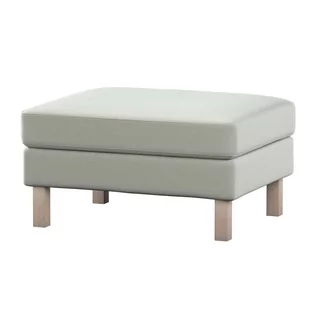 Dekoria pl pl Pokrowiec na podnóżek Karlstad pastelowo miętowy welwet 61 x 79 x 44 cm Ingrid 622-705-41 - Pokrowce na meble - miniaturka - grafika 1