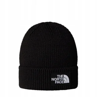 THE NORTH FACE CZAPKA LOGO BOX CUFFED NF0A8CHEJK3 r UNIWERSALNY - Czapki damskie - miniaturka - grafika 1