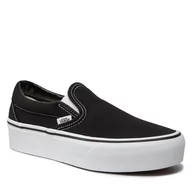 Trampki damskie - Vans Tenisówki Classic Slip-On P VN00018EBLK Czarny - miniaturka - grafika 1