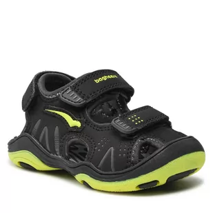 Sandały BAGHEERA - Flux 86552-2 C0131 Black/Lime - Sandały damskie - miniaturka - grafika 1