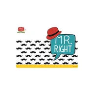 Obrusy i serwetki - Mata stołowa Mr Right 45x30cm Nuova R2S Have Fun - miniaturka - grafika 1