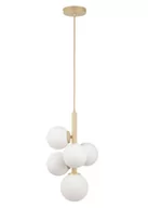Lampy sufitowe - Perla lampa wisząca 5xG9 złota/biała 33607 - miniaturka - grafika 1