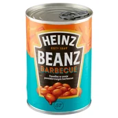 Mieszanki warzywne, sałatki - Heinz Fasolka w sosie pomidorowym barbecue Heinz Beanz 390 g - miniaturka - grafika 1