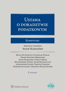 Ustawa o doradztwie podatkowym. Komentarz - E-booki - prawo - miniaturka - grafika 1