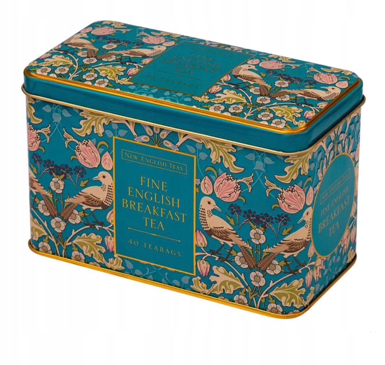 Herbata czarna puszka breakfast New English Teas 40 t 80g z Uk