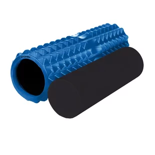 Spokey Zestaw wałków fitness 2w1 roller (2 części) niebieski Spokey MIXROLL 2in1 - Akcesoria do masażu - miniaturka - grafika 1